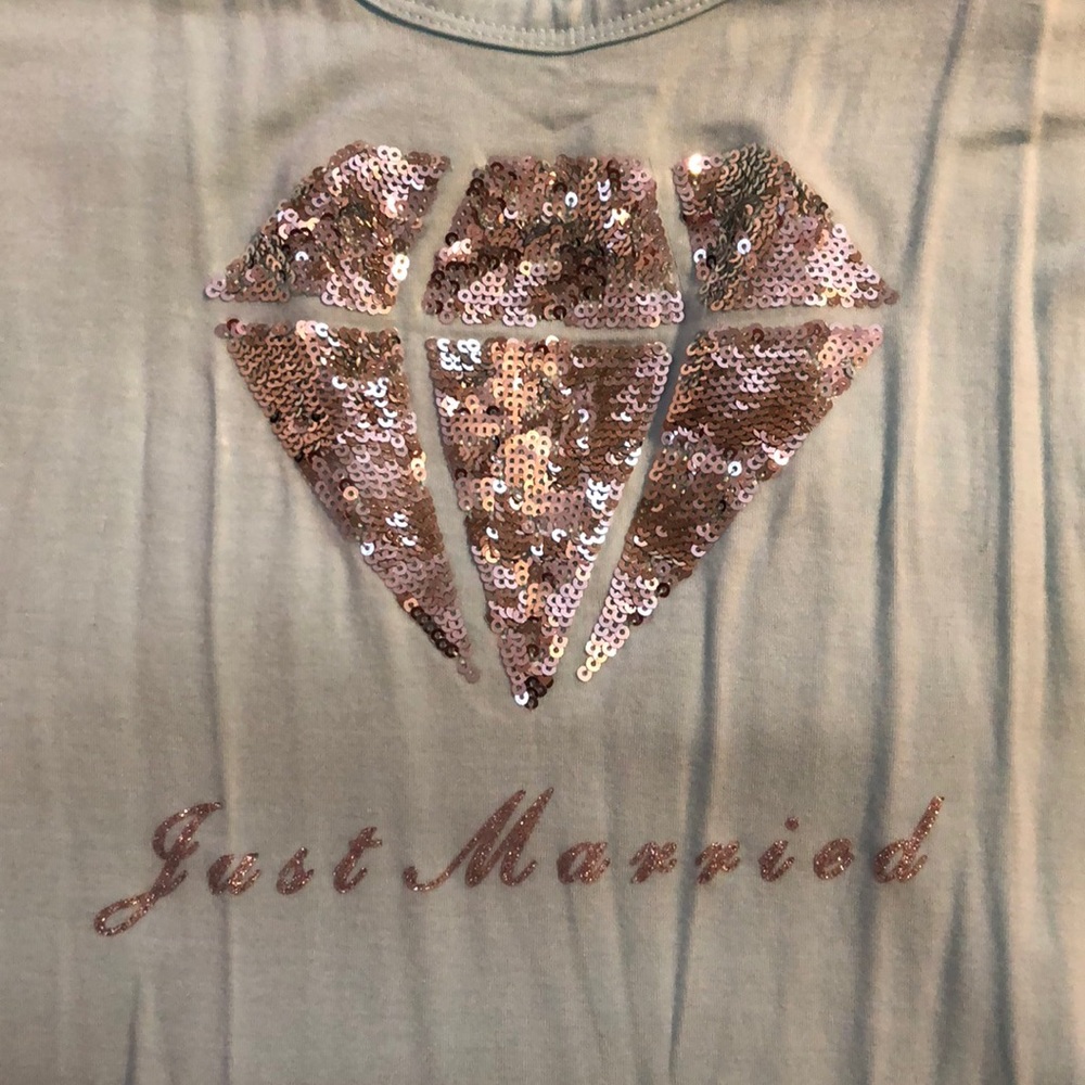Just married tank top